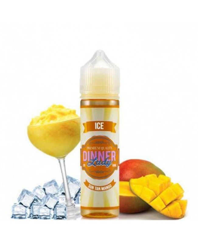 50% Off - Dinner Lady  - Sun Tan Mango ICE - Summer Holiday Series - 60ml