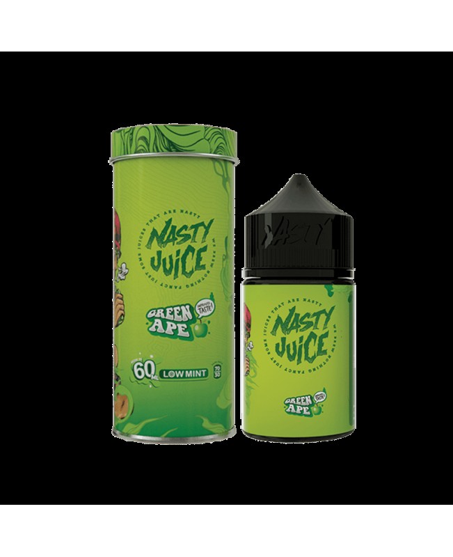 Yummy Series - Nasty Juice - GREEN APE - Apple - Low Mint - 60ml